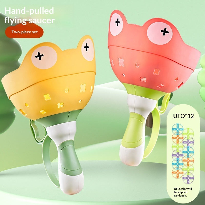Frog-Powered Flying Disc Set