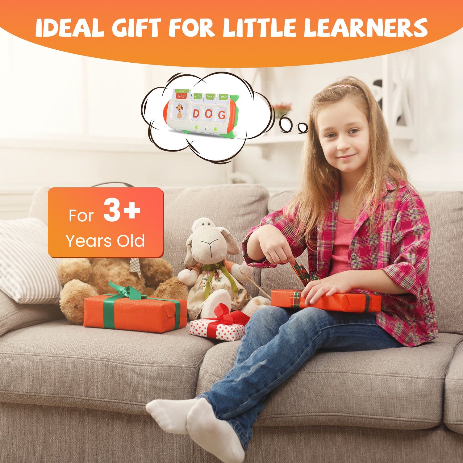Talking Flash Cards And Finger Counting Math Board Interactive Learning Toys