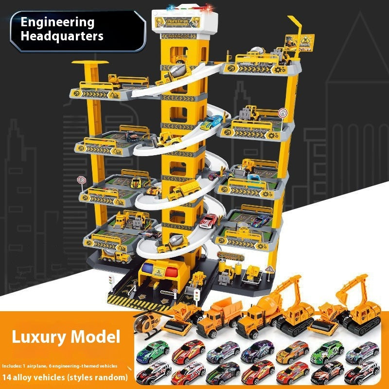 Electric Rail Car Parking Lot