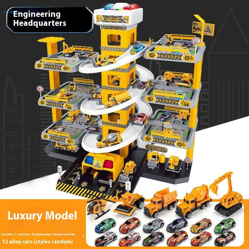 Electric Rail Car Parking Lot