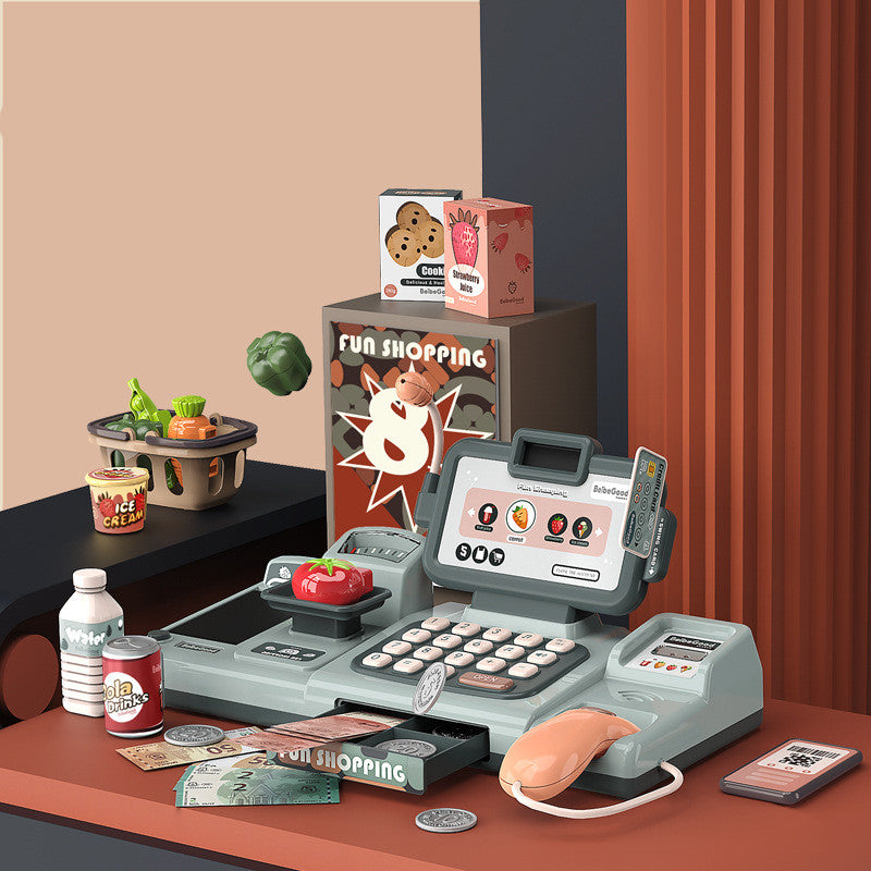 Children's Checkout Counter Play Set