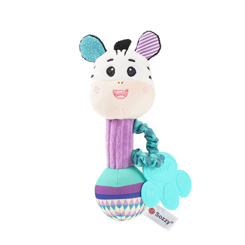Plush Baby Handbell Rattle