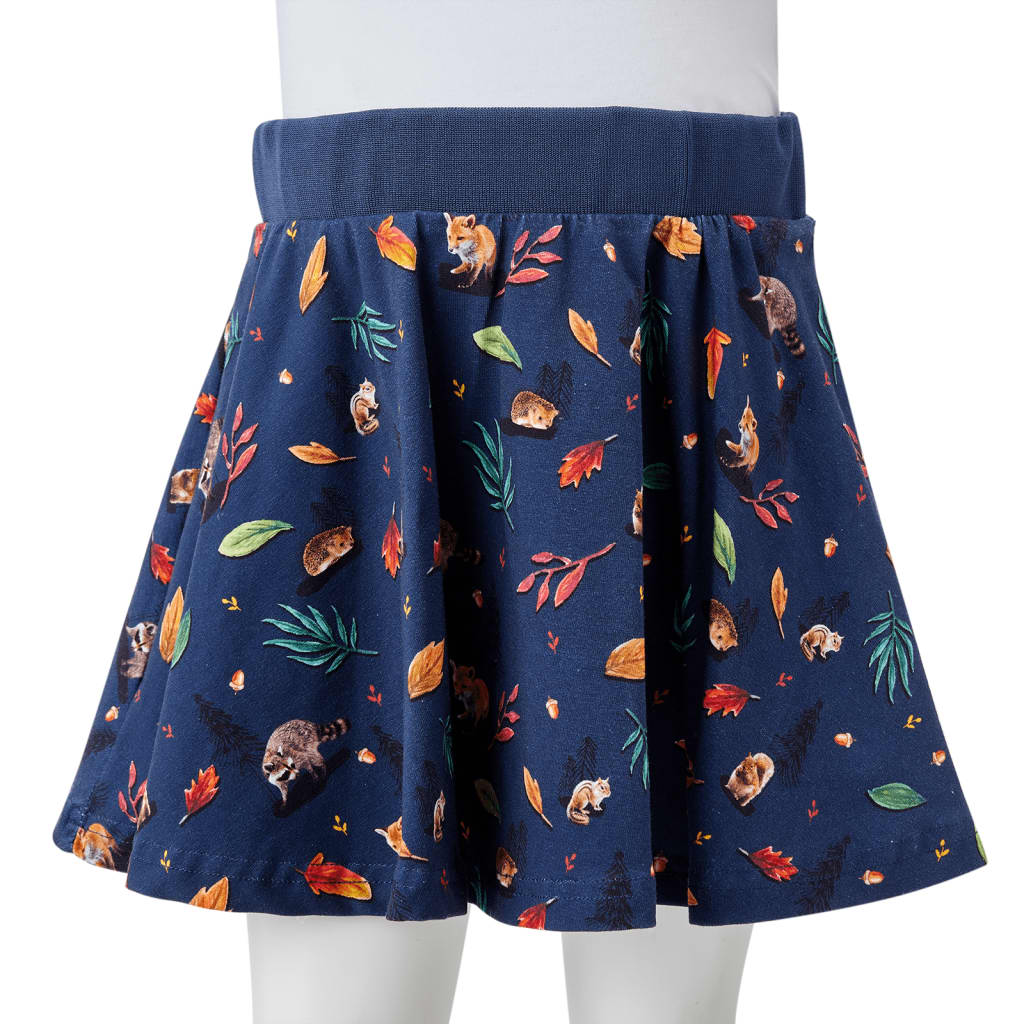 Children's skirt navy blue