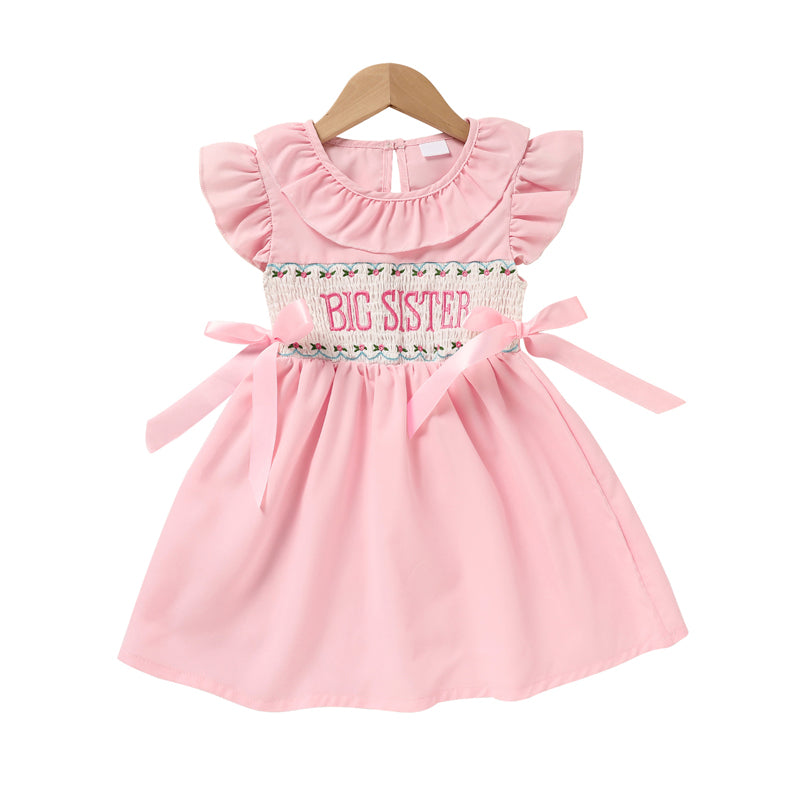 BIG SISTER dress with Ruffles and Bows