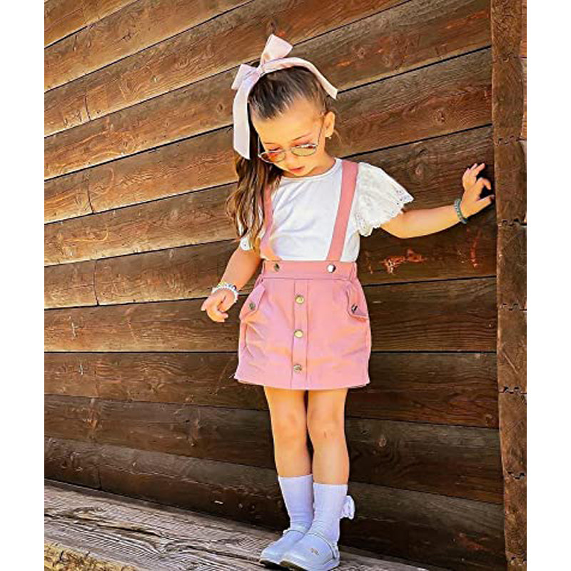 3Pcs Infant Baby Girl Outfit