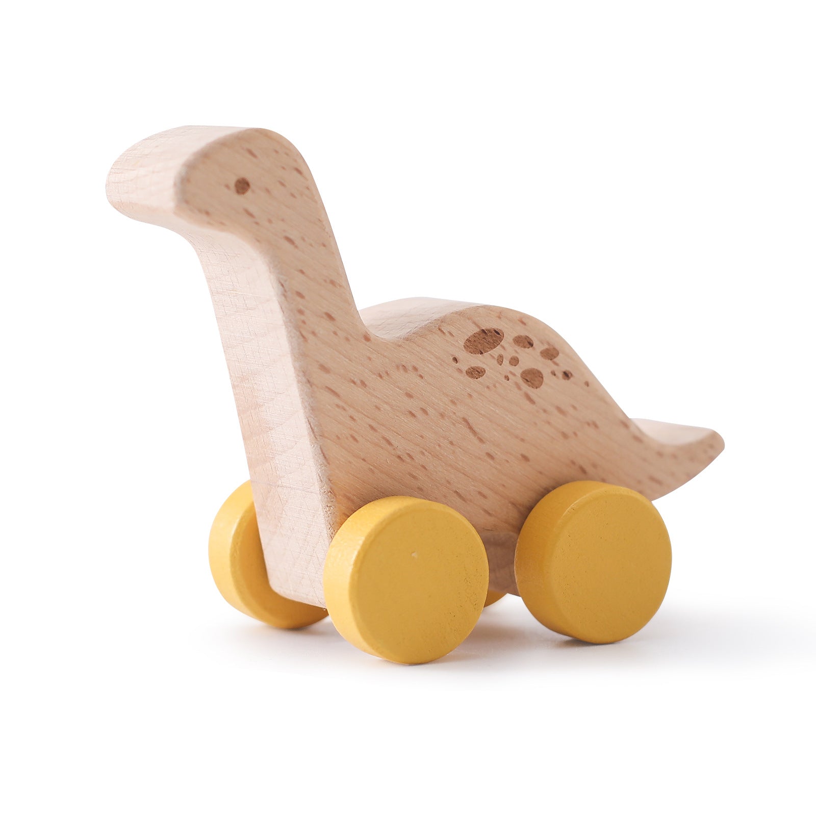 Wooden Dino Car