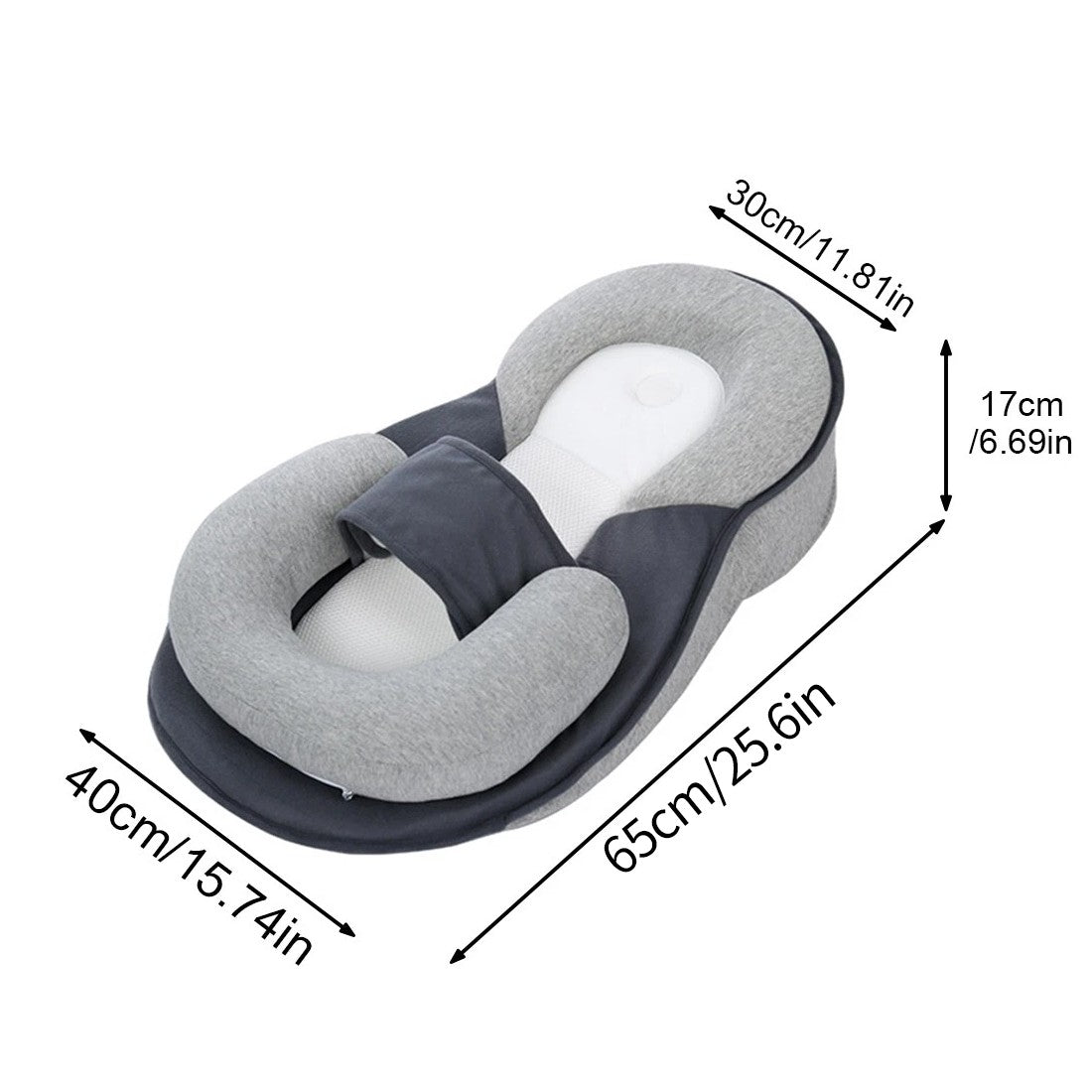 Baby Bed Acid Reflux With Strap