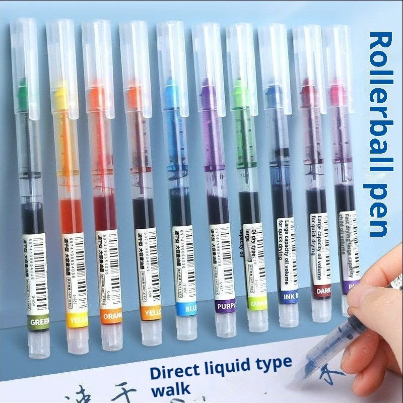 Large Capacity Colored Ballpoint Pens
