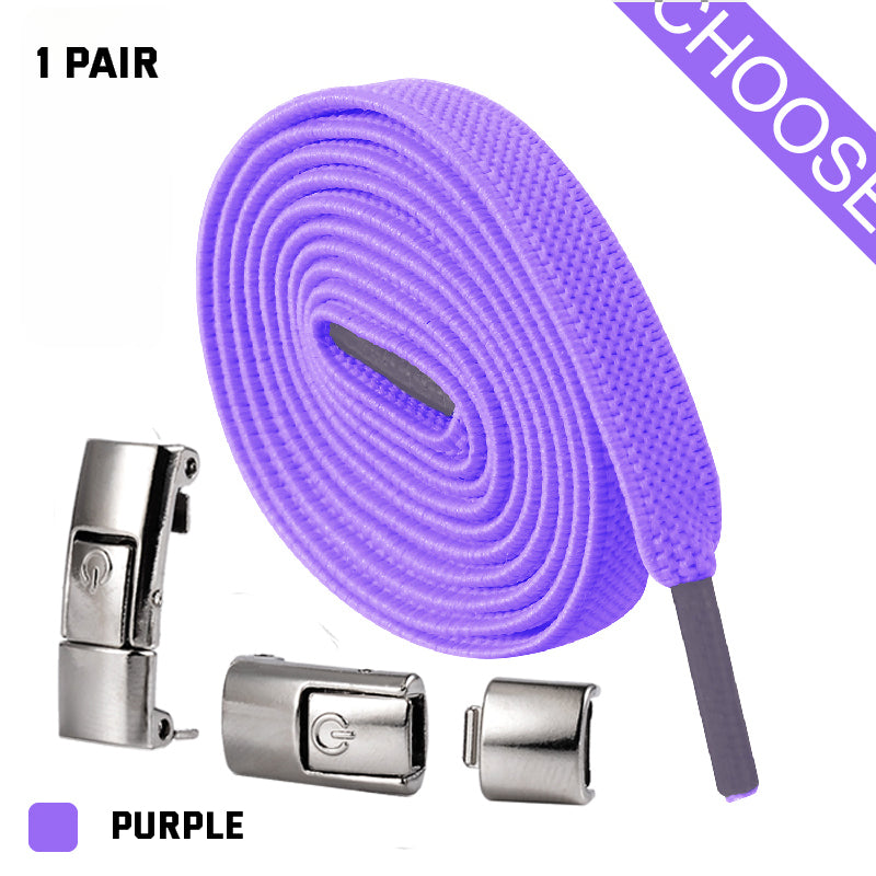 Press Lock Elastic Shoelaces
