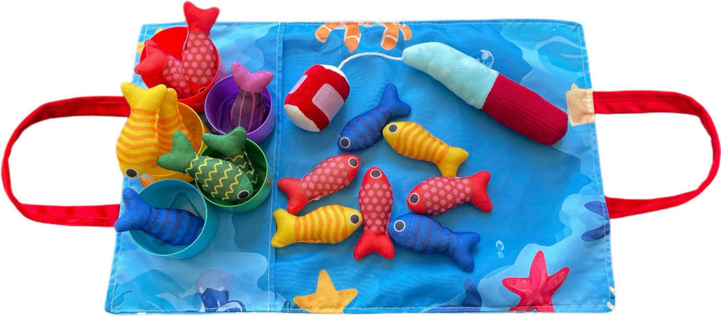 Fishing Play Mat with 3-D Early Education Toys