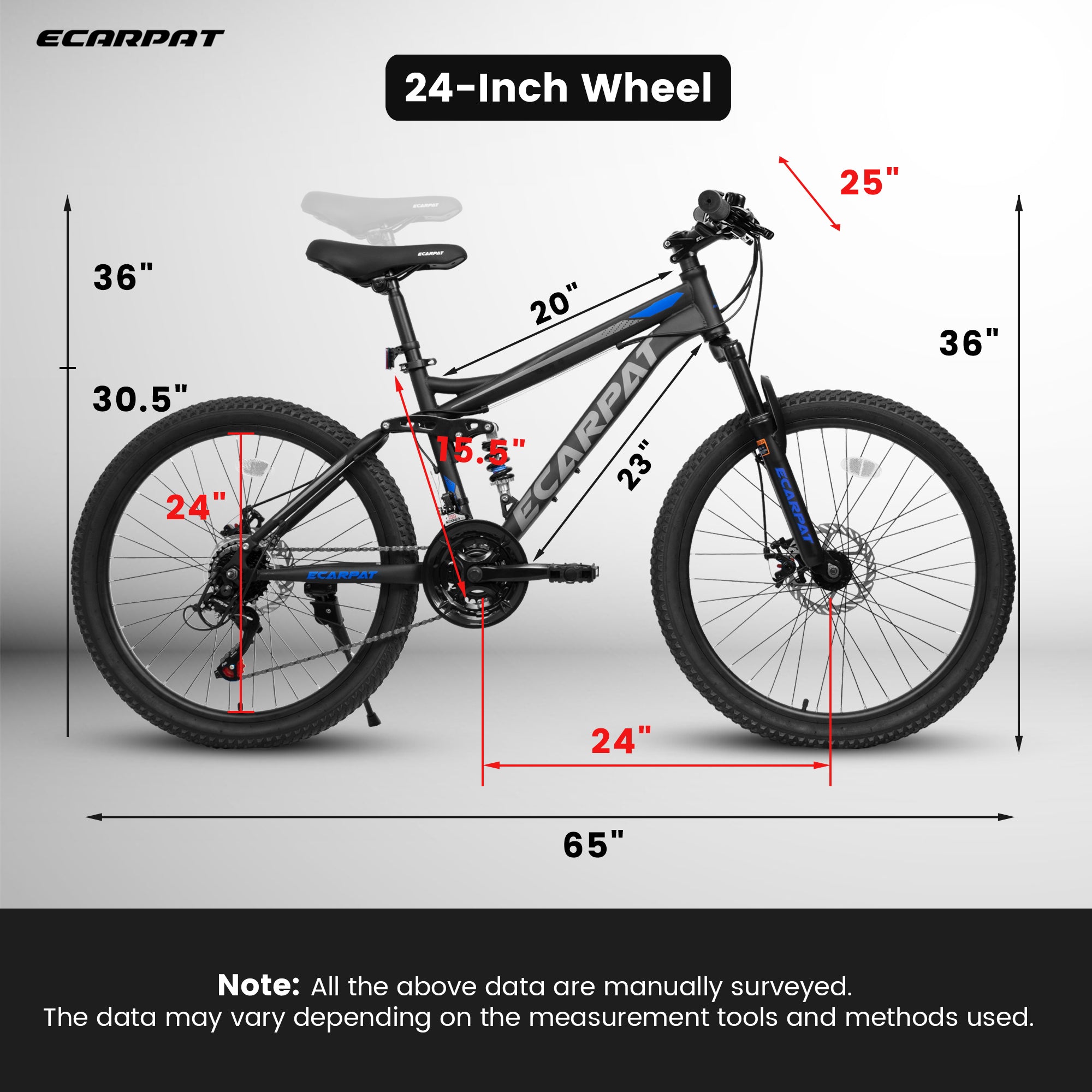24 Inch Mountain Bike