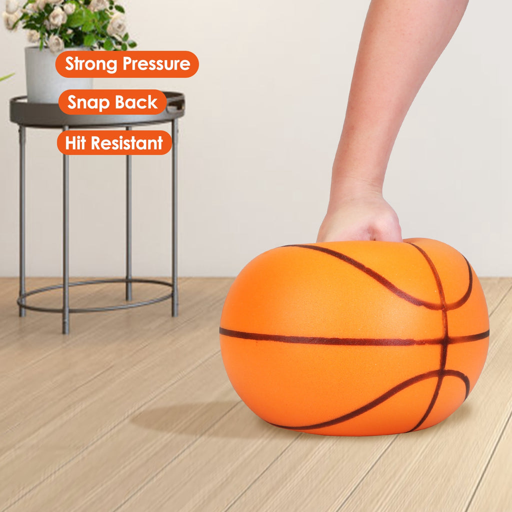 Silent Basketball with Hoop