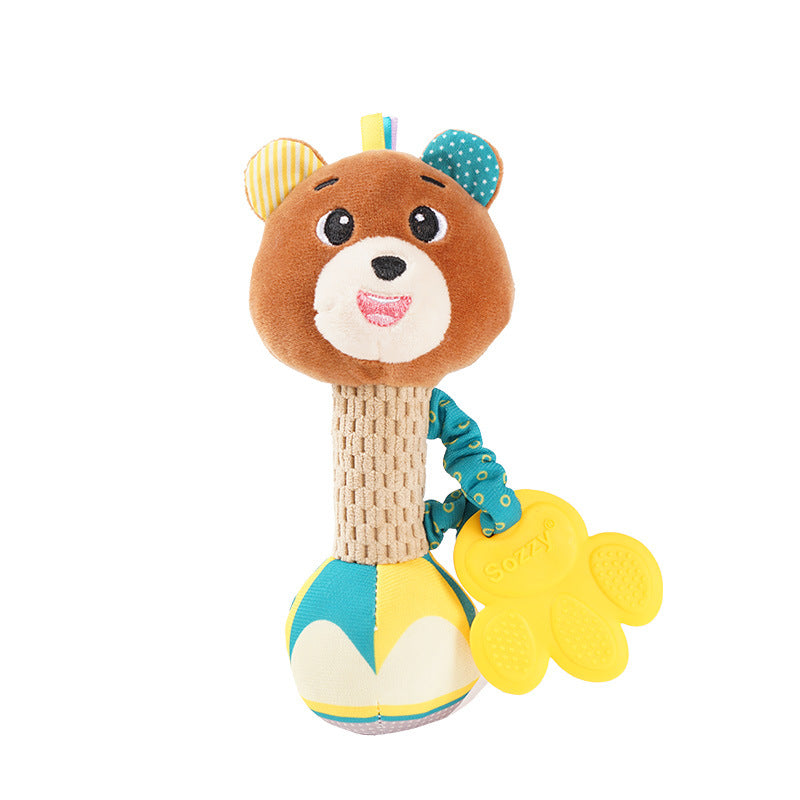Plush Baby Handbell Rattle