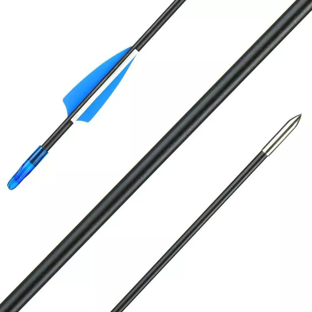 30 Fiberglass Archery Arrows for Target Practice