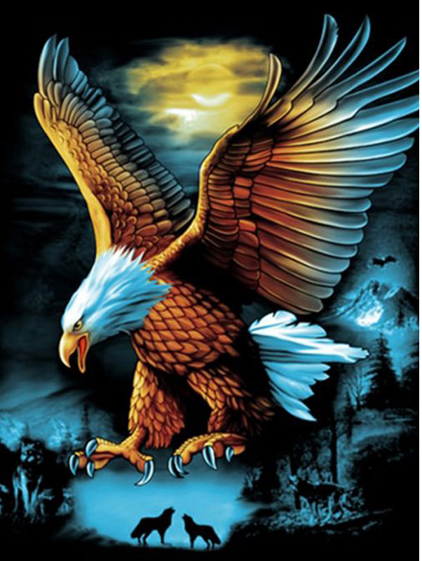 3D Diamond Painting - Eagle
