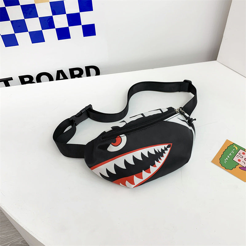 Little Shark Children's Chest Bag