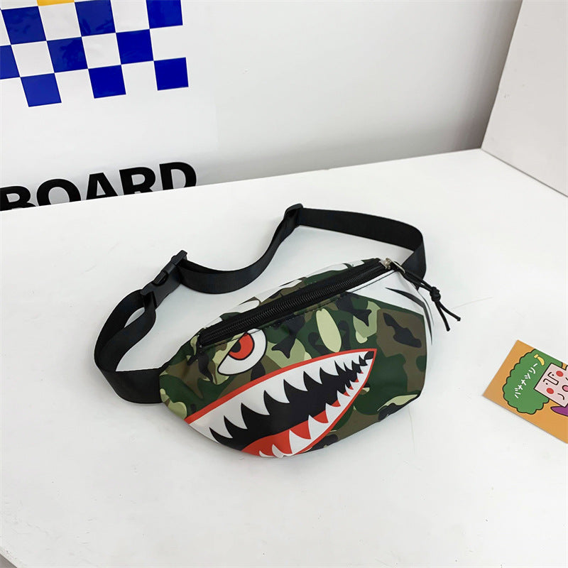 Little Shark Children's Chest Bag