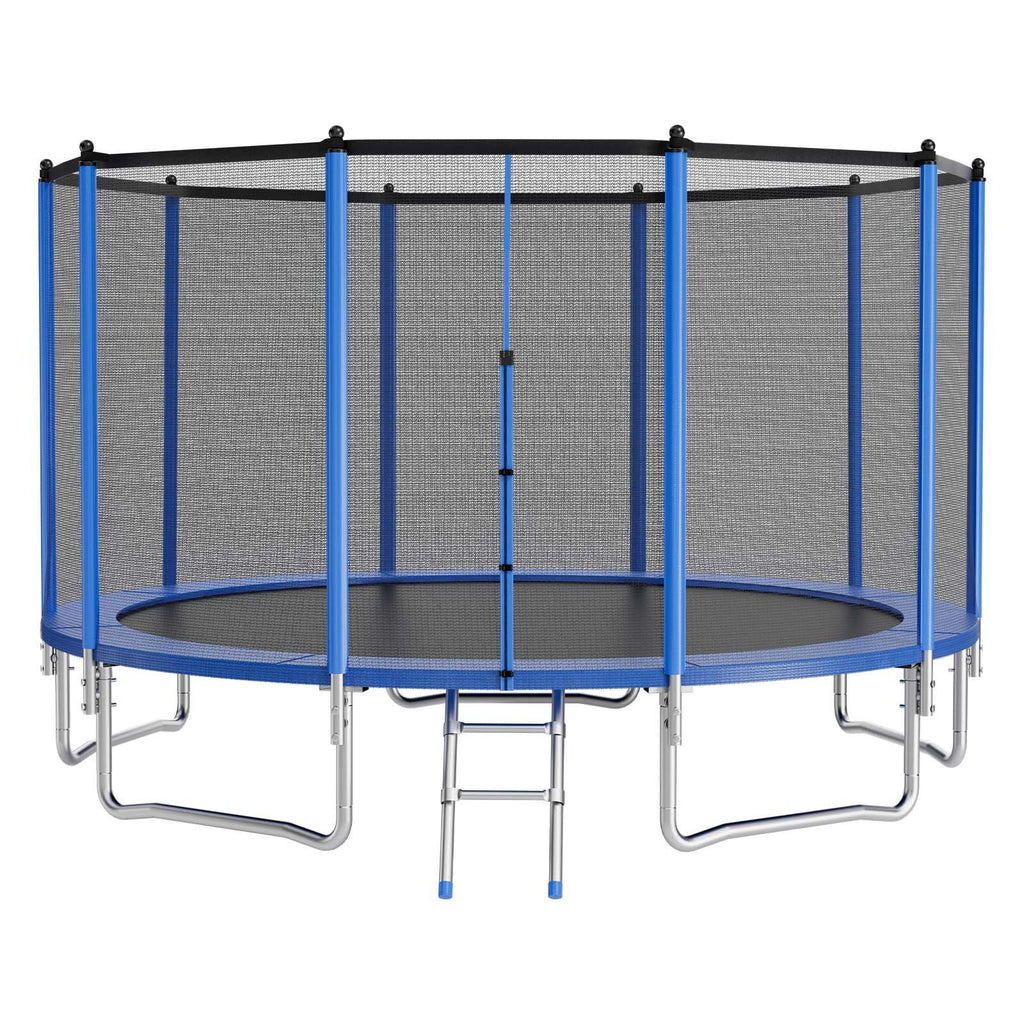 15FT Round Recreational Trampoline With Enclosure net