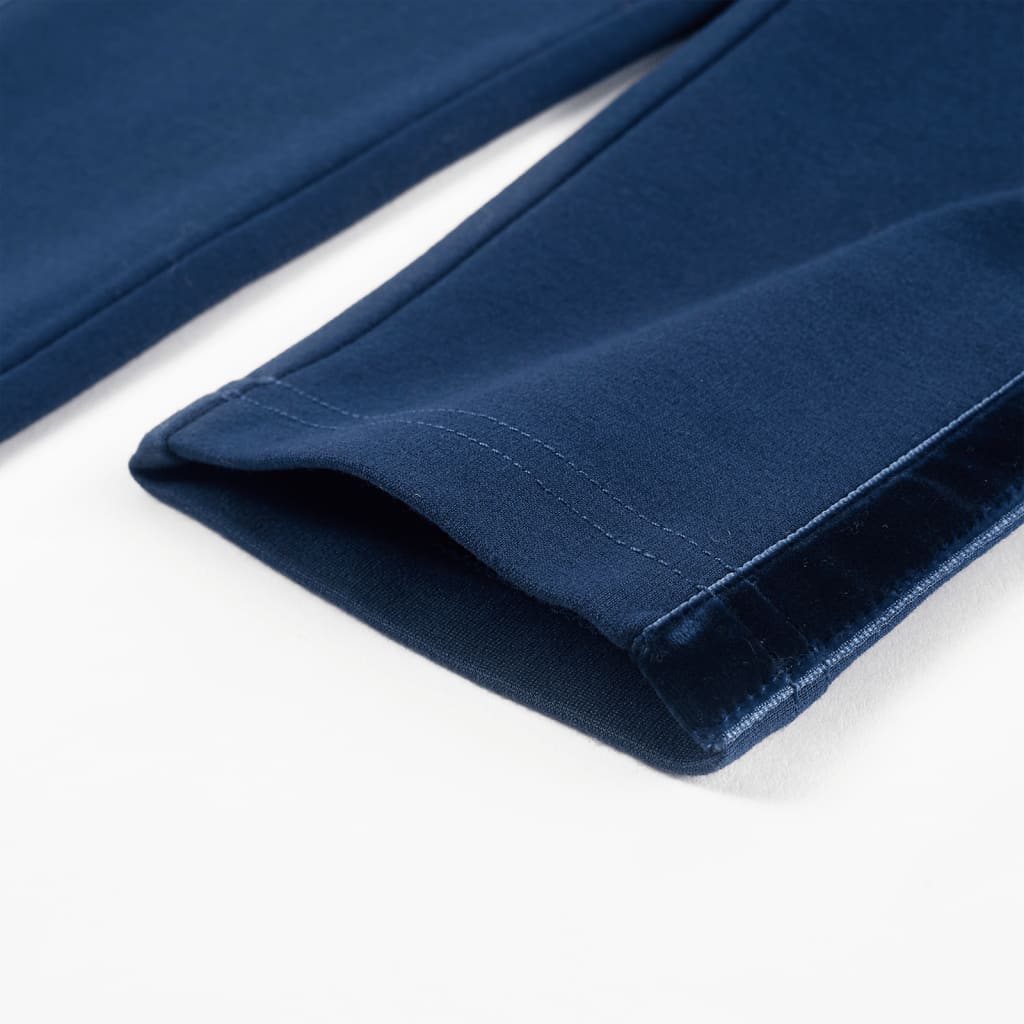 Children's trousers with black trim