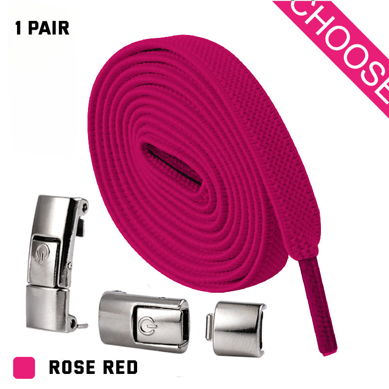 Press Lock Elastic Shoelaces