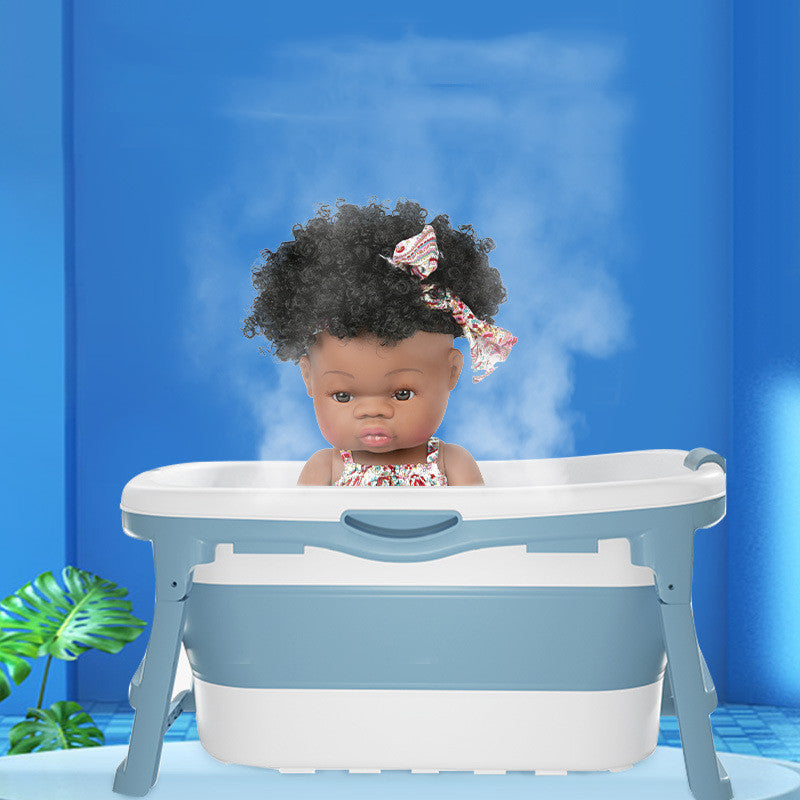 Girl's Full Soft Silicone Doll Simulation Toy