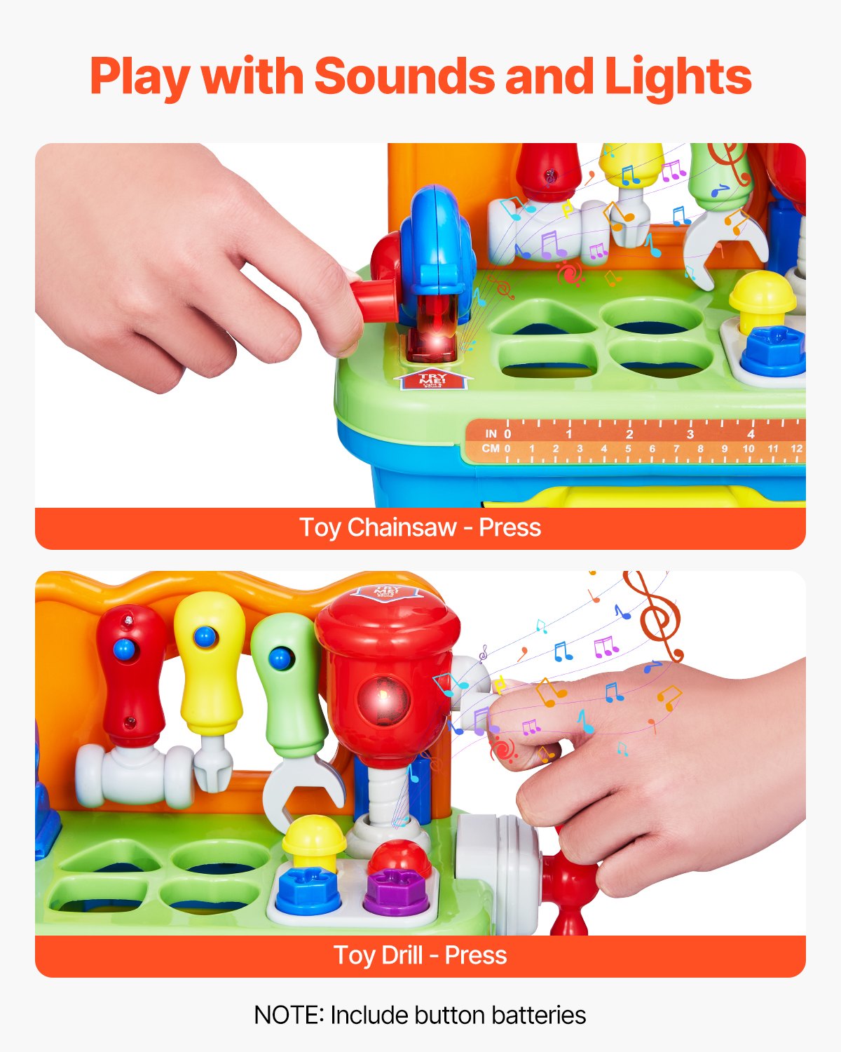 Toddlers Musical Workbench