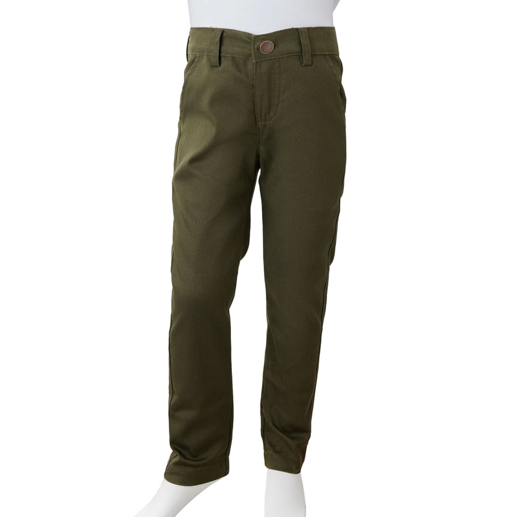 Children's trousers khaki
