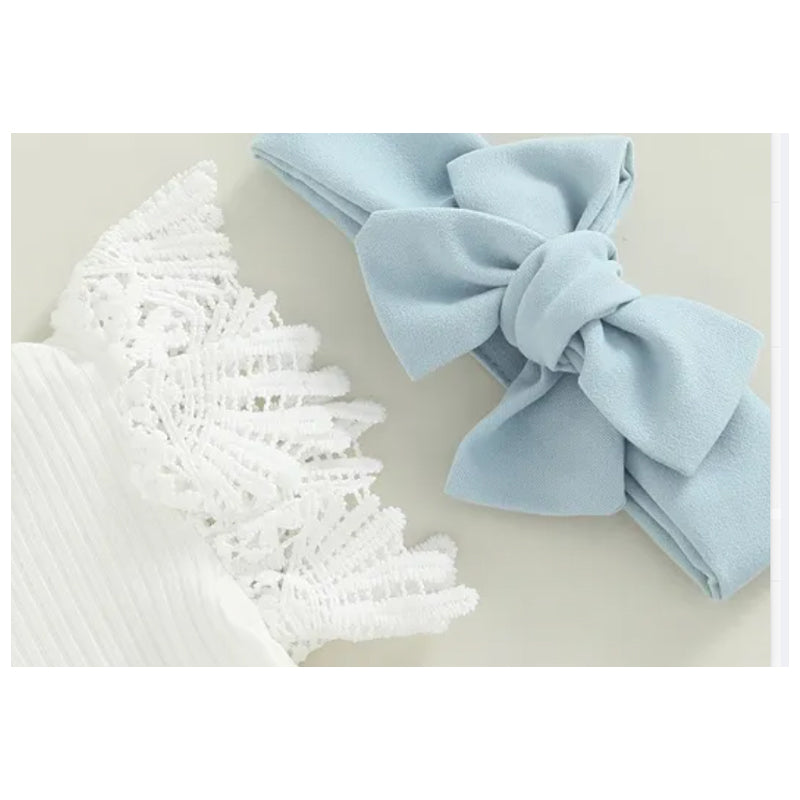 3Pcs Infant Baby Girl Outfit