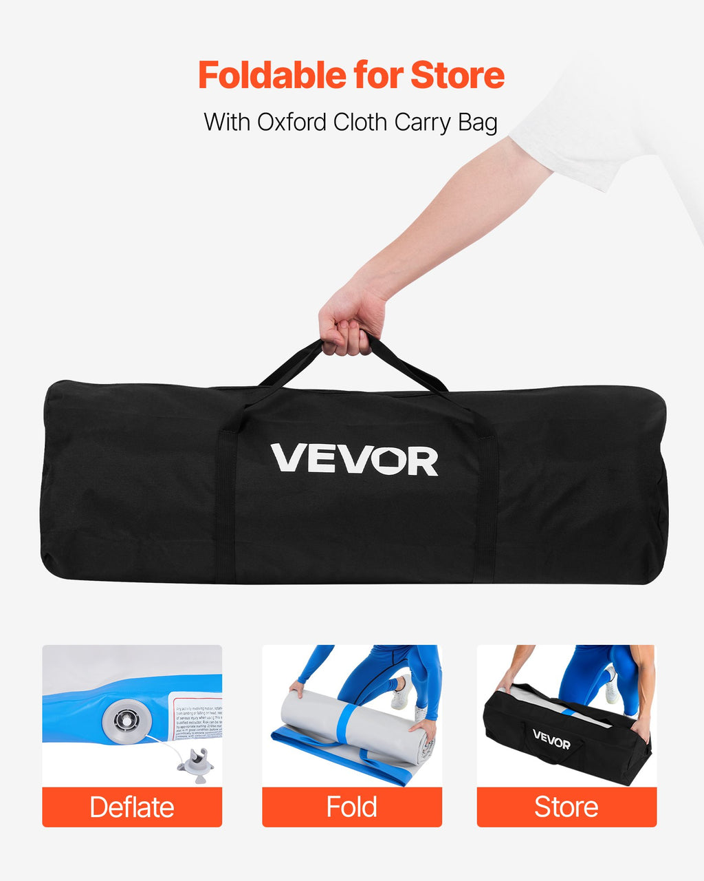 Inflatable Training Mat for Gymnastics and more