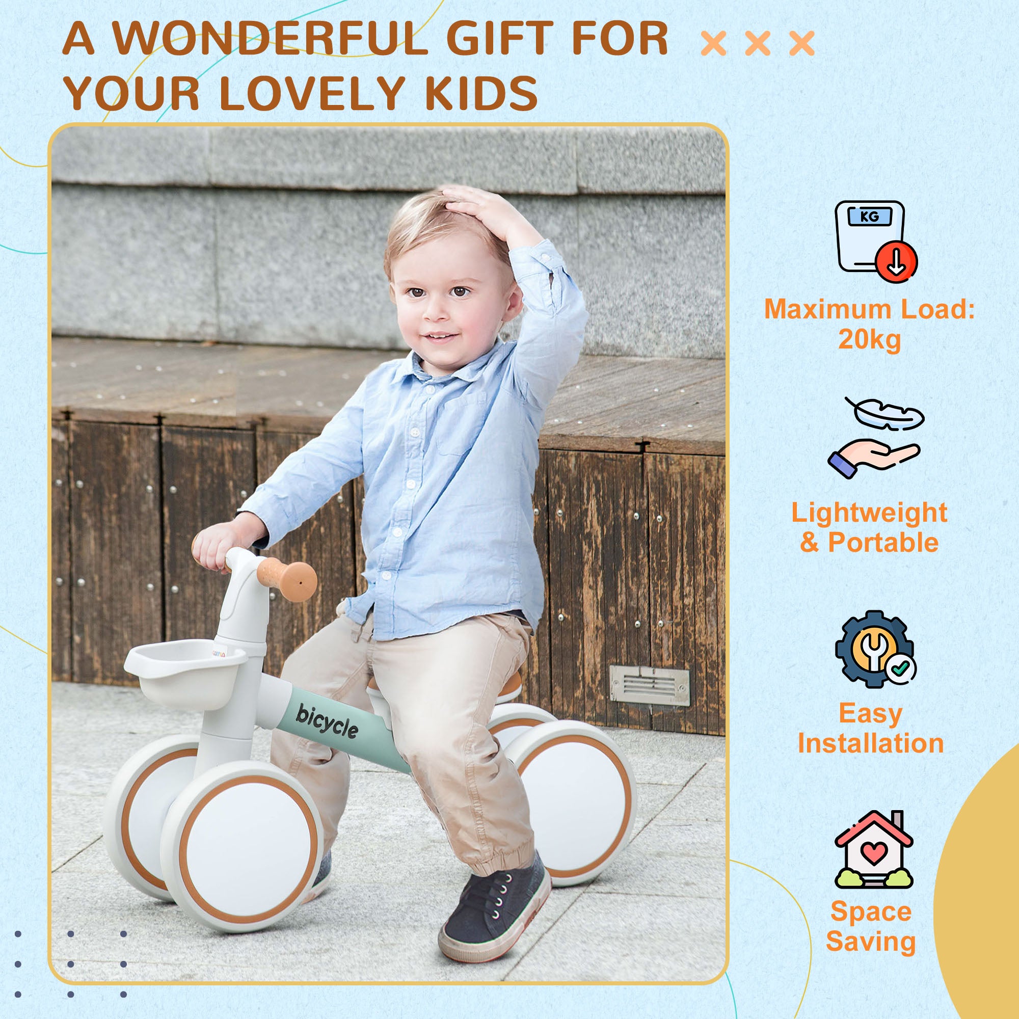 Toddlers Balance Bike