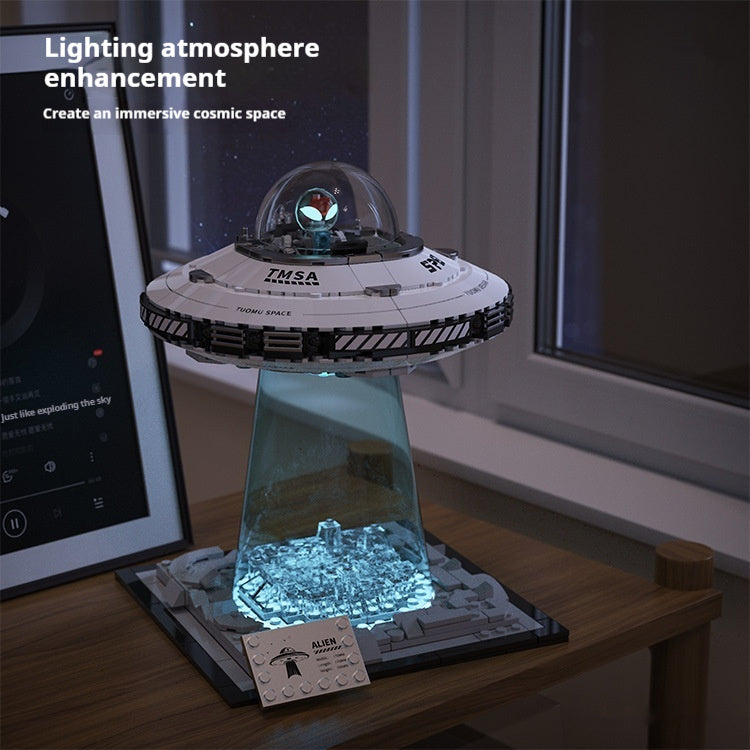 UFO Alien Spaceship Building Blocks