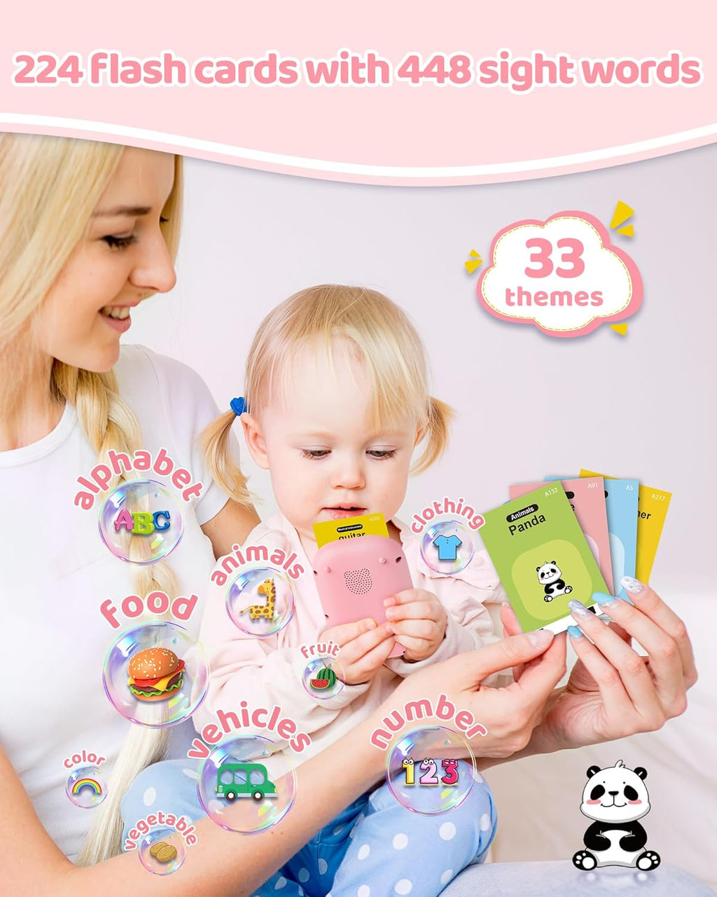 Toddler/Kids Montessori Educational Flash Cards