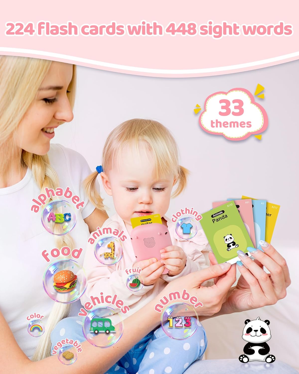 Toddler/Kids Montessori Educational Flash Cards