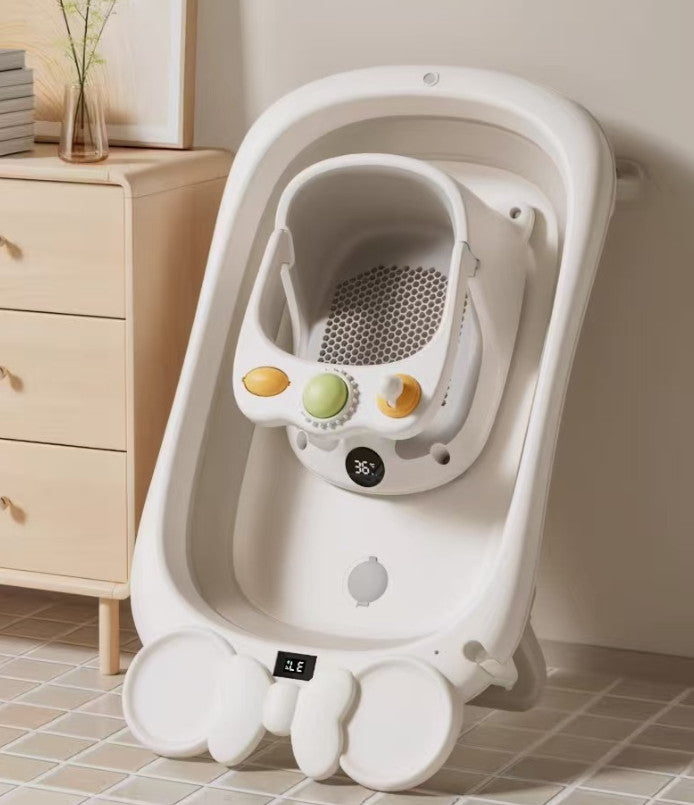 Baby Bath Seat with Temperature Display