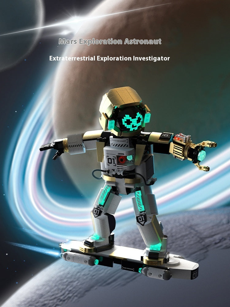 Space Exploration Building Block Kits