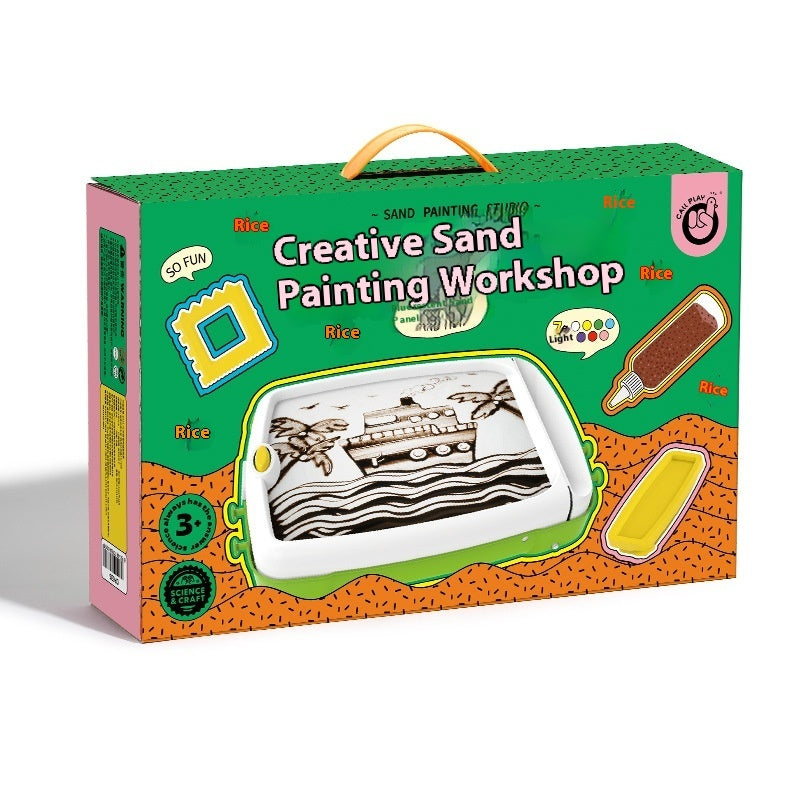 Fluorescent Sand Painting Box