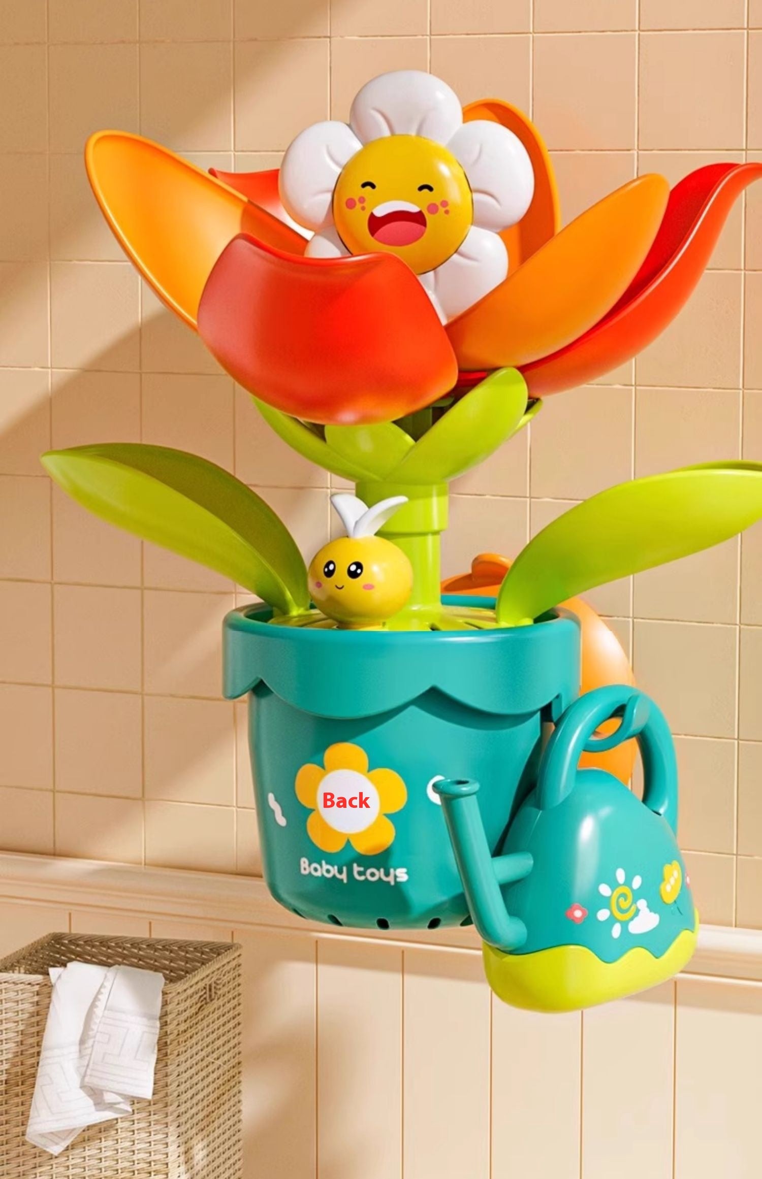 Interactive Blooming Flower Bath Toy
